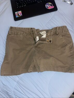 Merona Olive/Tan Bermuda Shorts